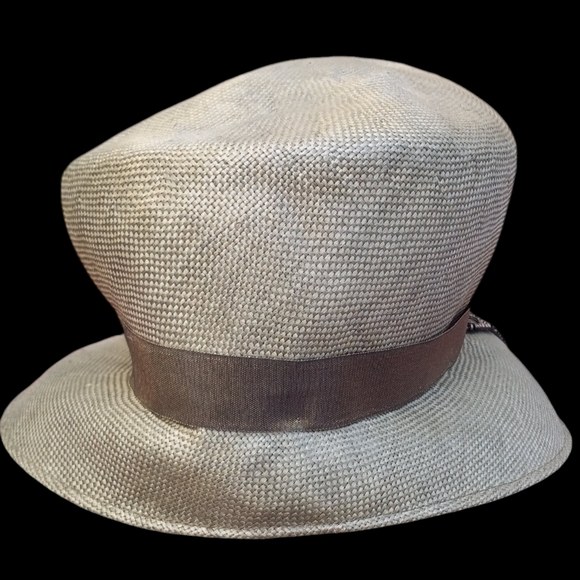 Summer Louise Green Khaki straw Hat - Picture 2 of 7